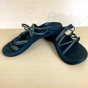 Chaco ZX1 Black/White Double Strap Hiking Sandal Women’s size 10